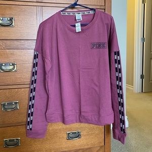 PINK sweatshirt. Never worn. Tags still on!